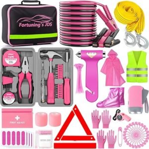 298PCS Ultimate Roadside Emergency Car Kit by Fortuning's JDS