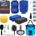 Complete 22-Pc Car Wash & Detailing Kit