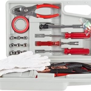 Stalwart 30-Piece Roadside Emergency Car Kit