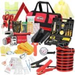 Ultimate Car Emergency Kit with Jumper Cables & Tools